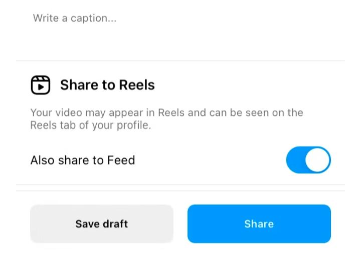 how to share on feed