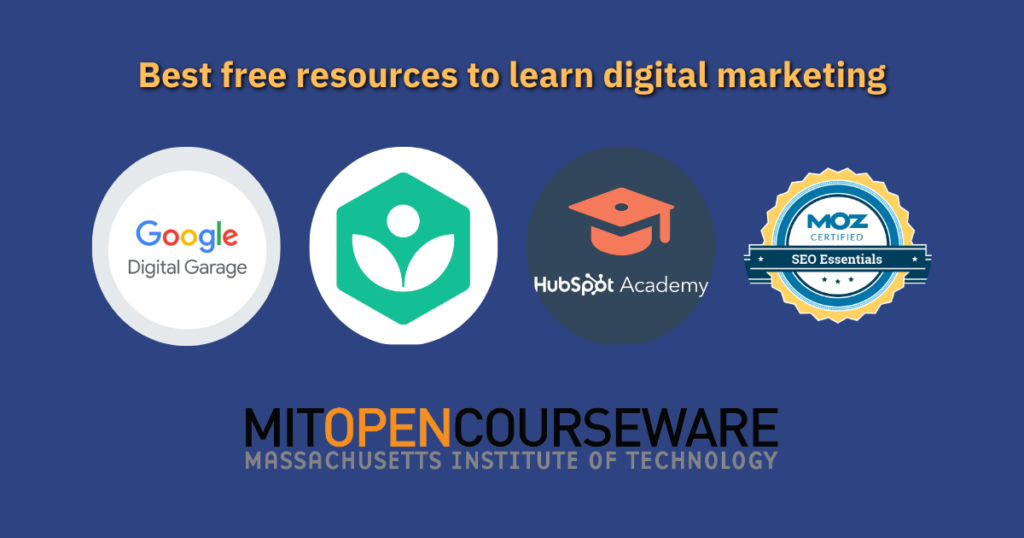 Best free resources to learn digital marketing